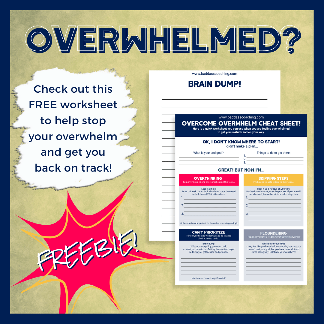 how to overcome overwhelm